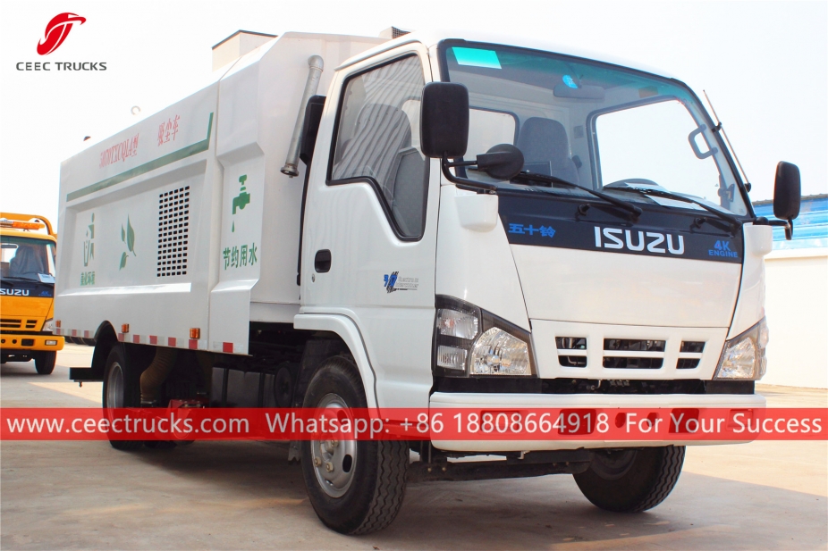 ISUZU 5CBM Road sweeper truck