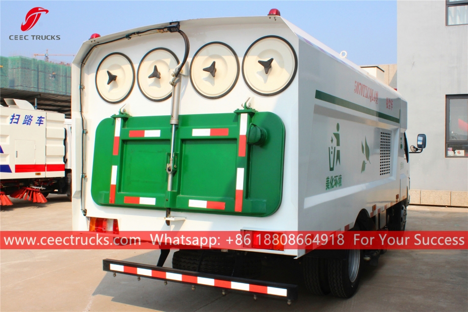 ISUZU 5CBM Road sweeper truck