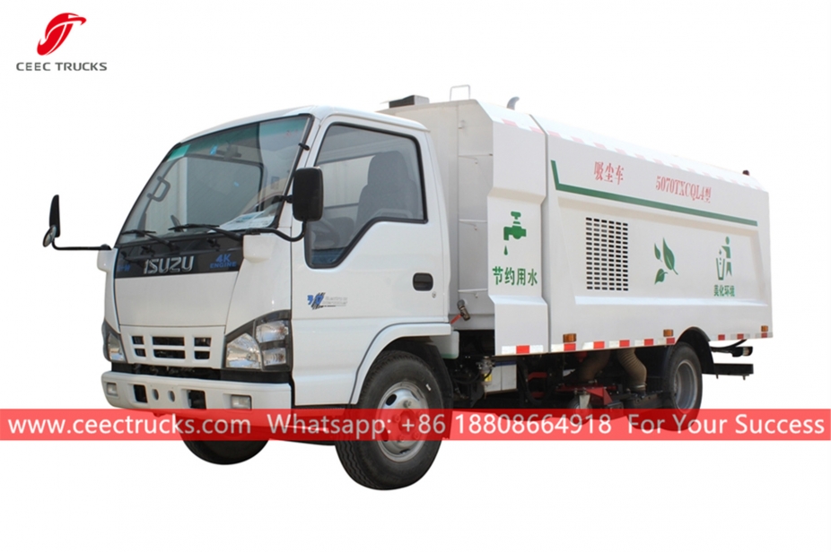 ISUZU 5CBM Road sweeper truck