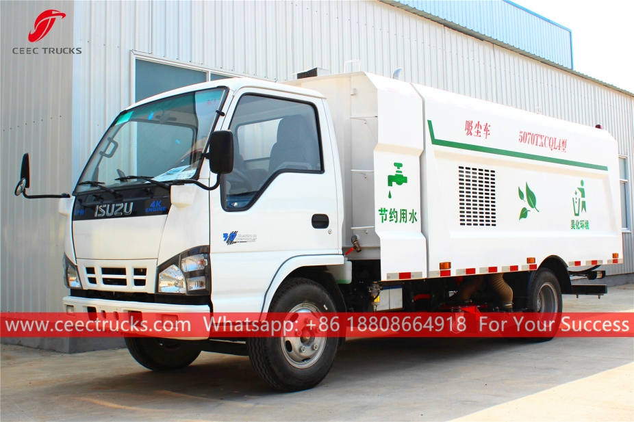 ISUZU 5CBM Road sweeper truck