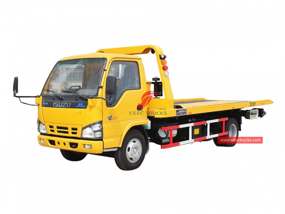 3Tons Flatbed towing truck ISUZU
