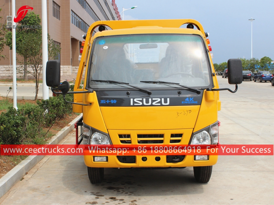 3Tons Flatbed towing truck ISUZU