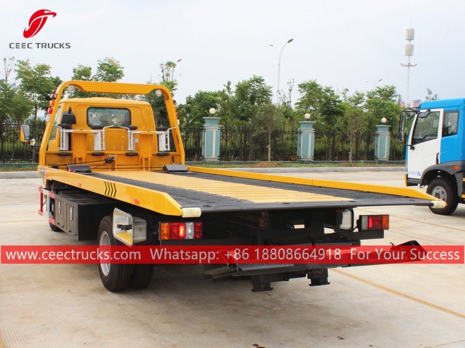 3Tons Flatbed towing truck ISUZU