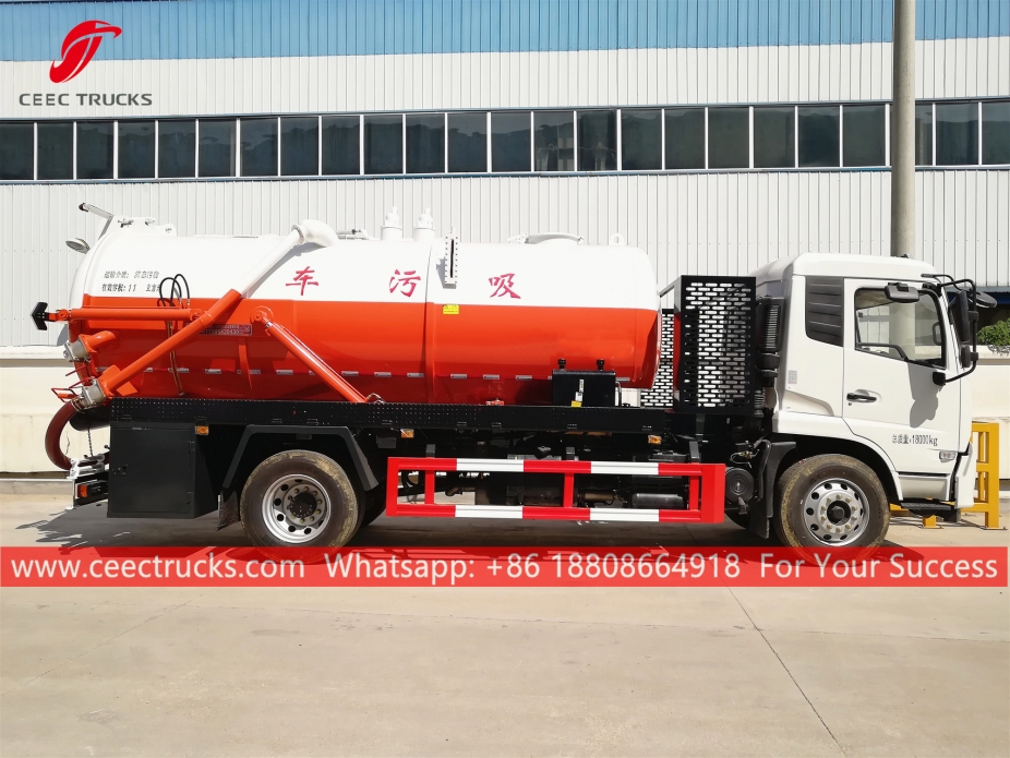 11,000 Litres Sewage Suction Truck DONGFENG