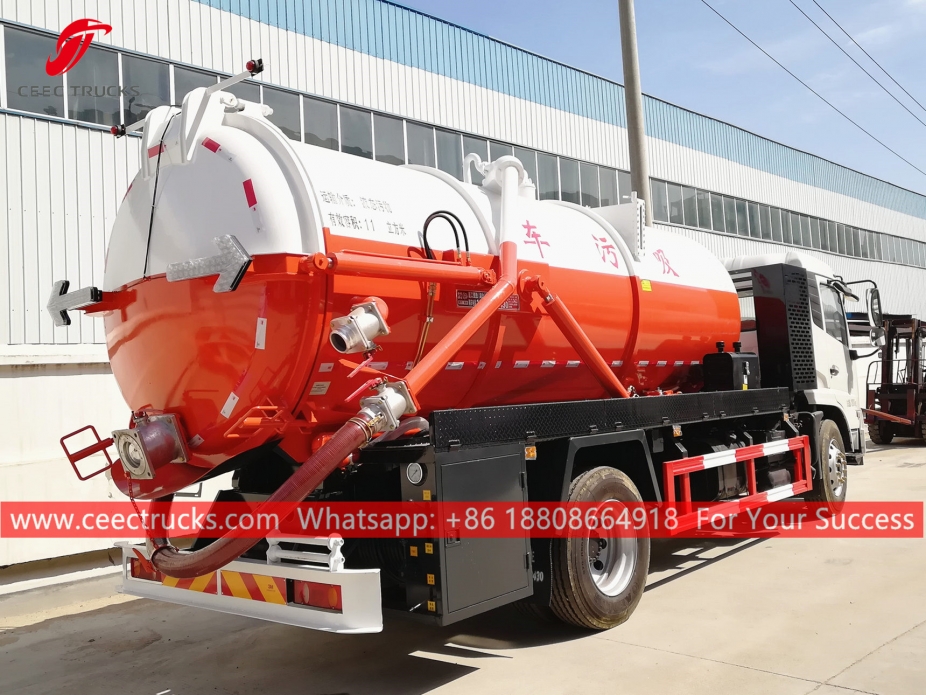 11,000 Litres Sewage Suction Truck DONGFENG