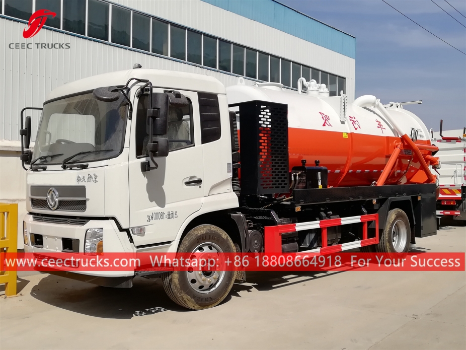 11,000 Litres Sewage Suction Truck DONGFENG