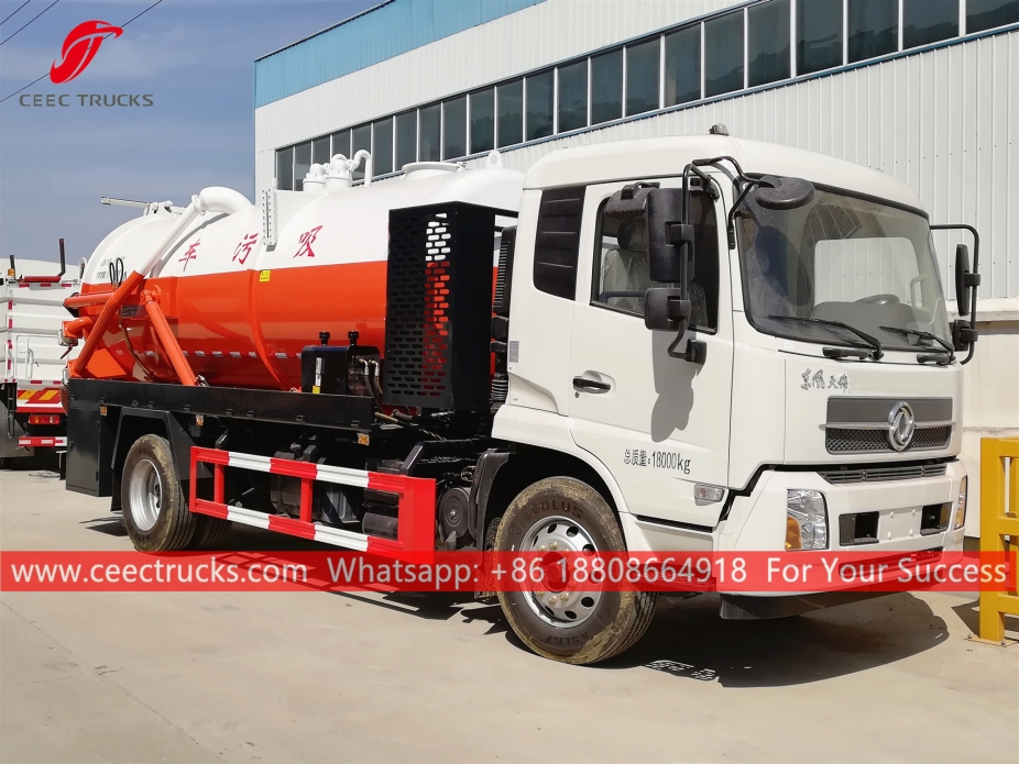 11,000 Litres Sewage Suction Truck DONGFENG