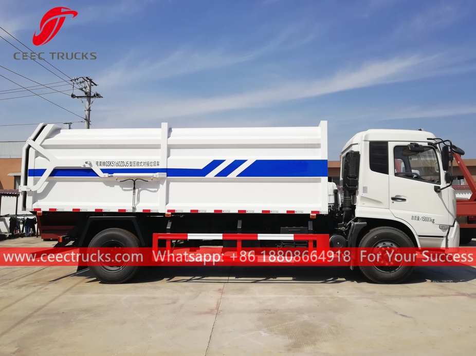 15CBM Garbage collection truck Dongfeng