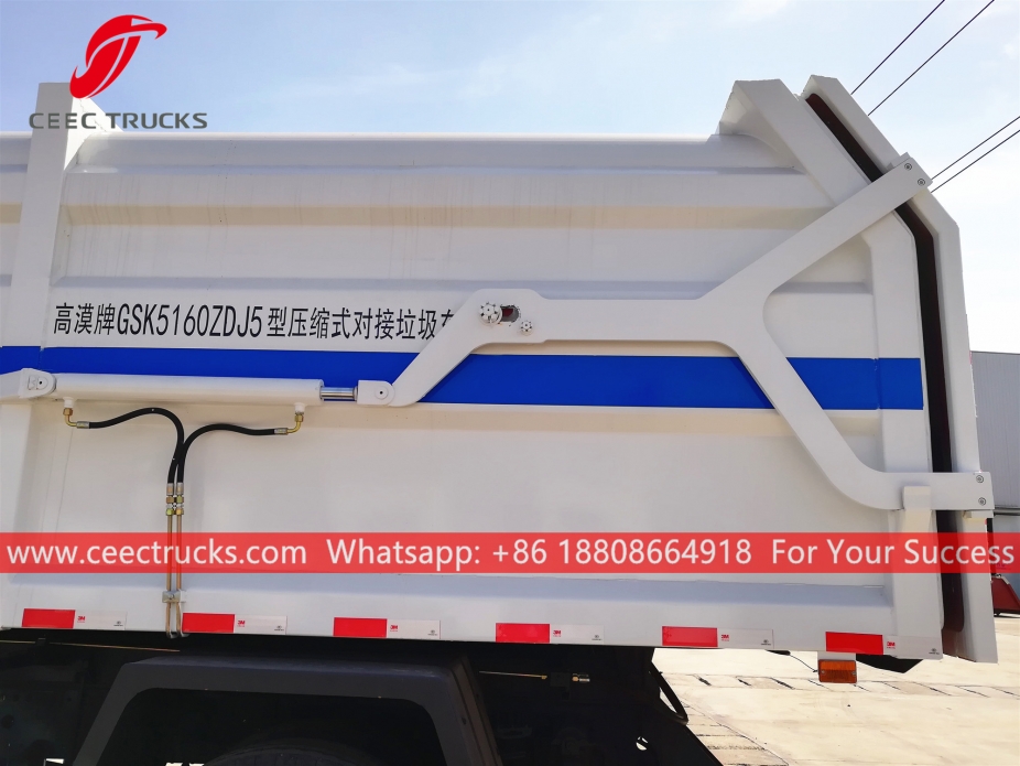 15CBM Garbage collection truck Dongfeng
