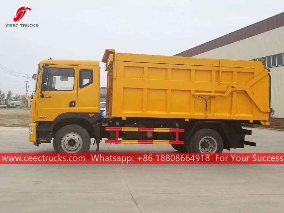 12CBM Docking garbage truck DONGFENG