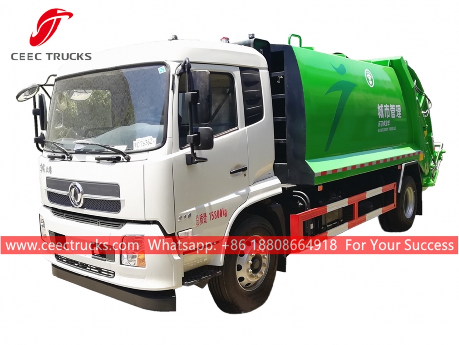 Dongfeng 12CBM Refuse Compreesion Truck