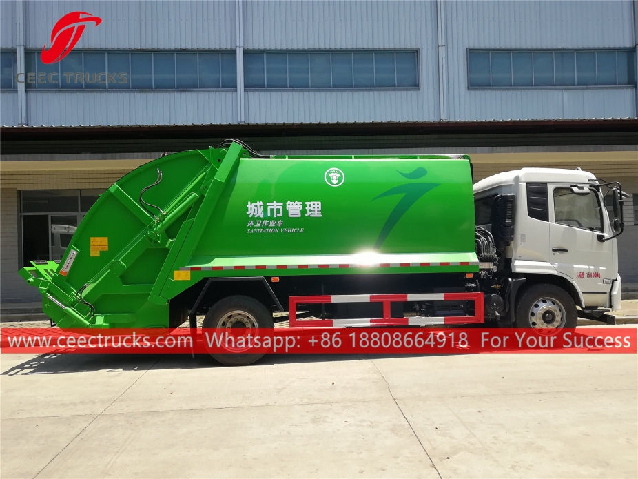Dongfeng 12CBM Refuse Compreesion Truck