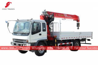 ISUZU FTR 10Tons Palfinger Crane Truck-CEEC TRUCKS