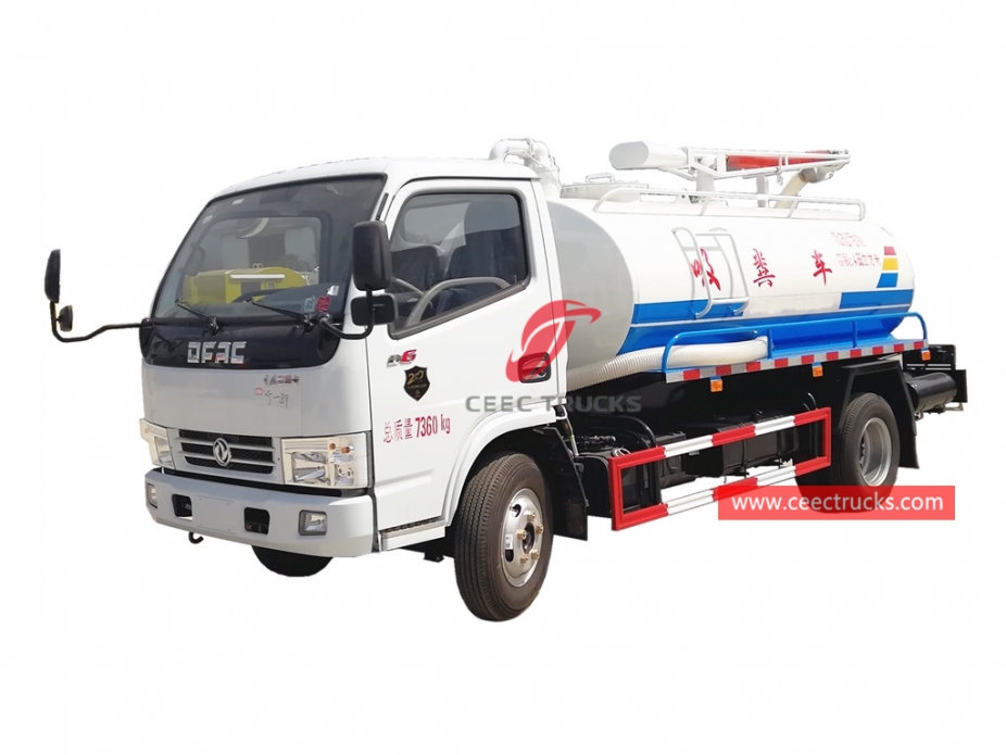 4,500 Litres Septic Suction Truck DongFeng