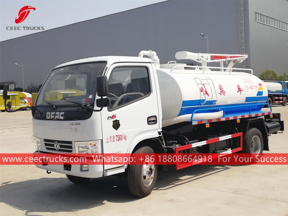 4,500 Litres Septic Suction Truck DongFeng