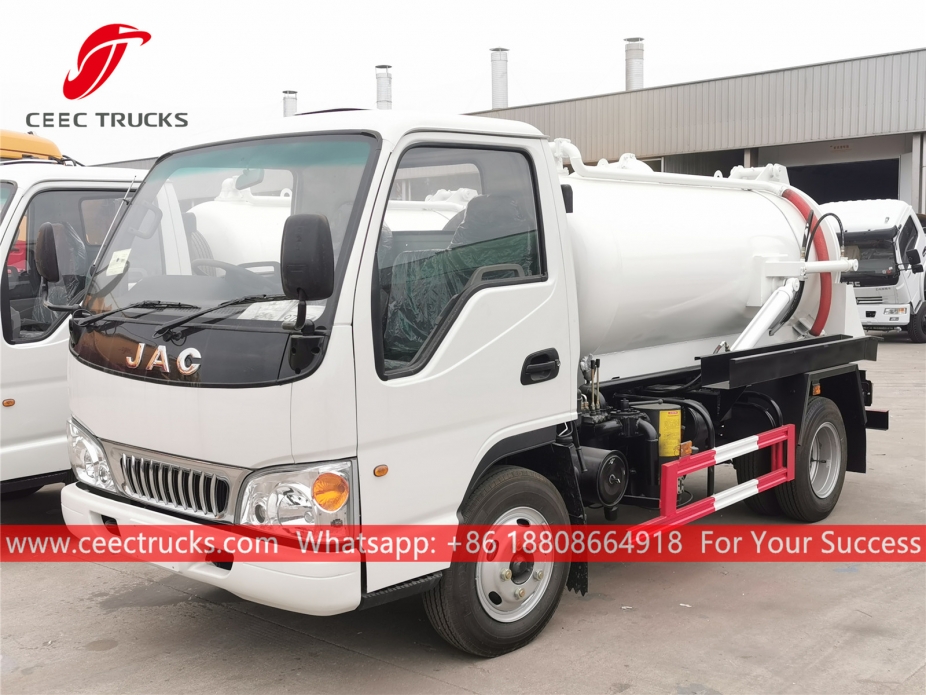 3,000 Litres Sewage Suction Truck JAC
