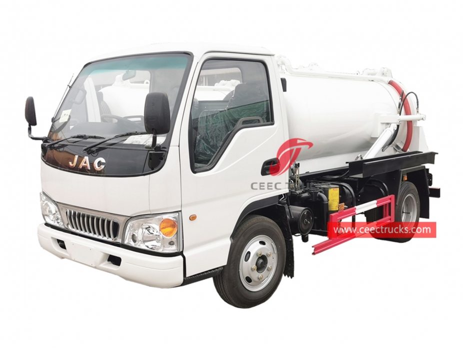3,000 Litres Sewage Suction Truck JAC