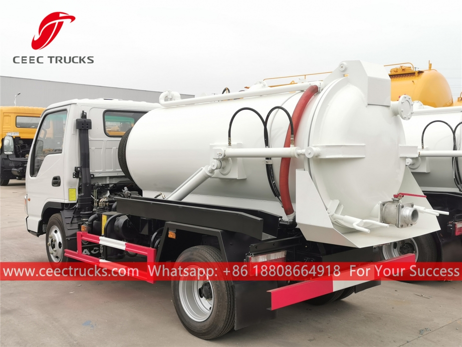 3,000 Litres Sewage Suction Truck JAC