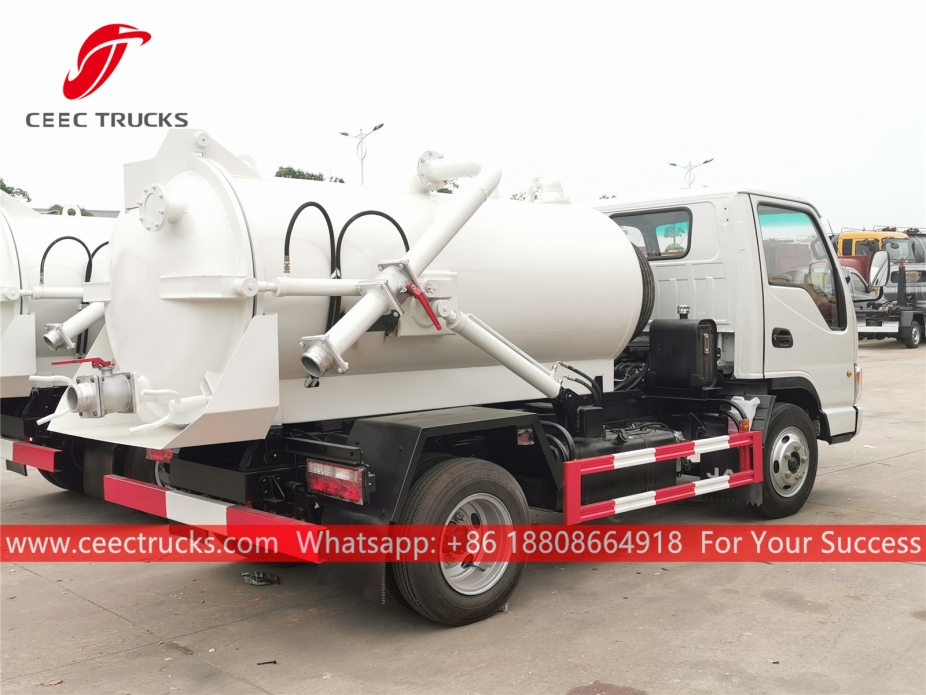 3,000 Litres Sewage Suction Truck JAC