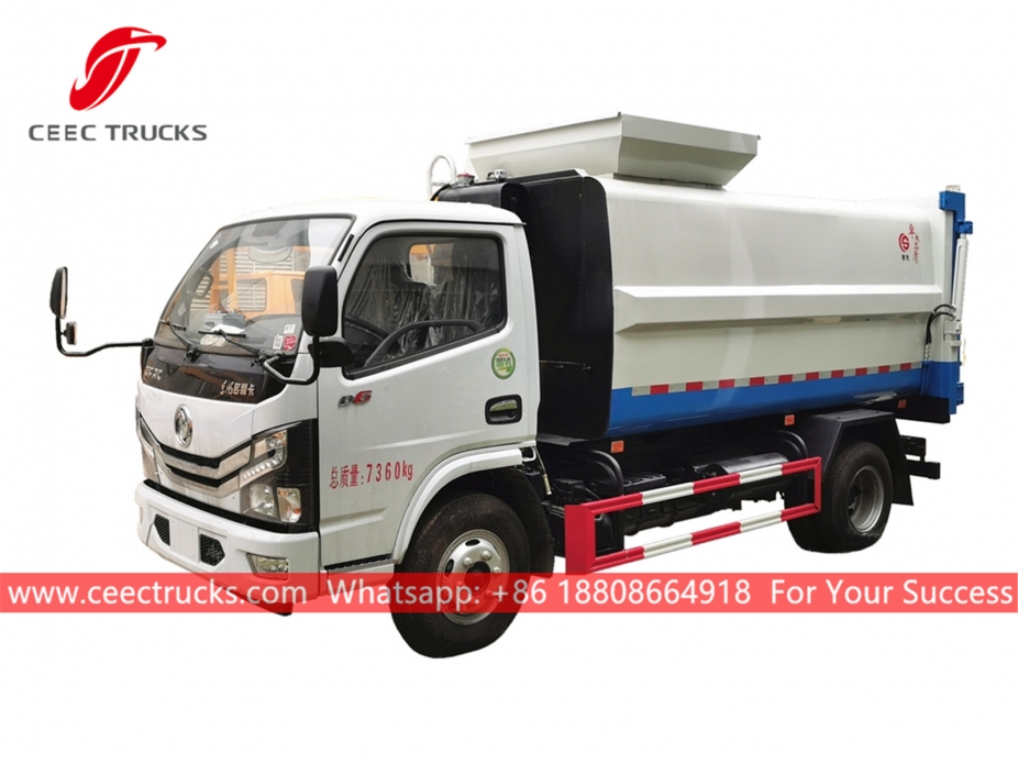 5,000L Kitchen Waste Loding Truck