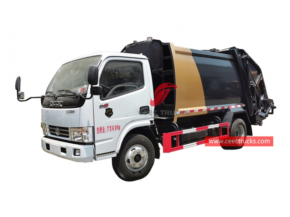 Dongfeng 5CBM Refuse Compressing Truck