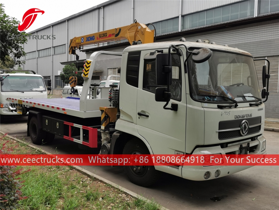 5Tons Road Wrecker with Crane