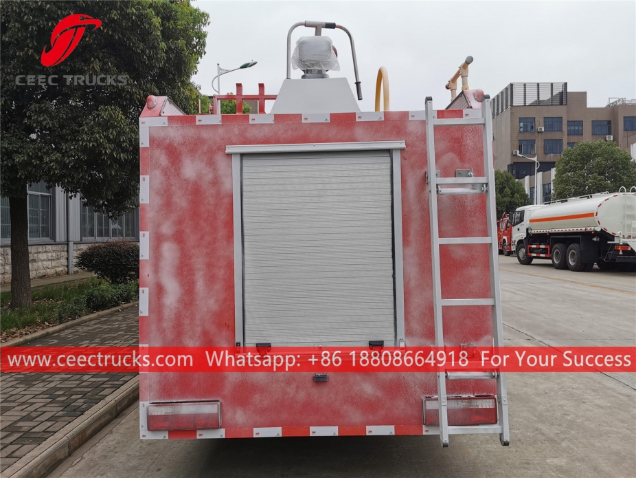 JAC 3CBM Water Tank Fire Truck