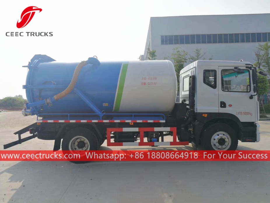 10CBM Sewage Suction Truck DONGFENG