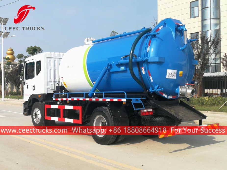 10CBM Sewage Suction Truck DONGFENG