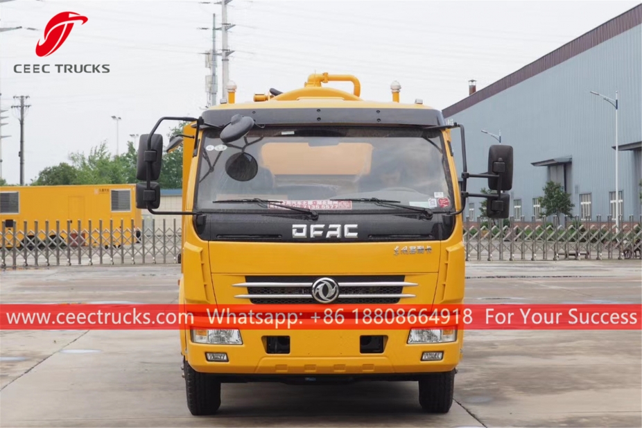 Dongfeng 6CBM Combined Jet adn Suction Truck