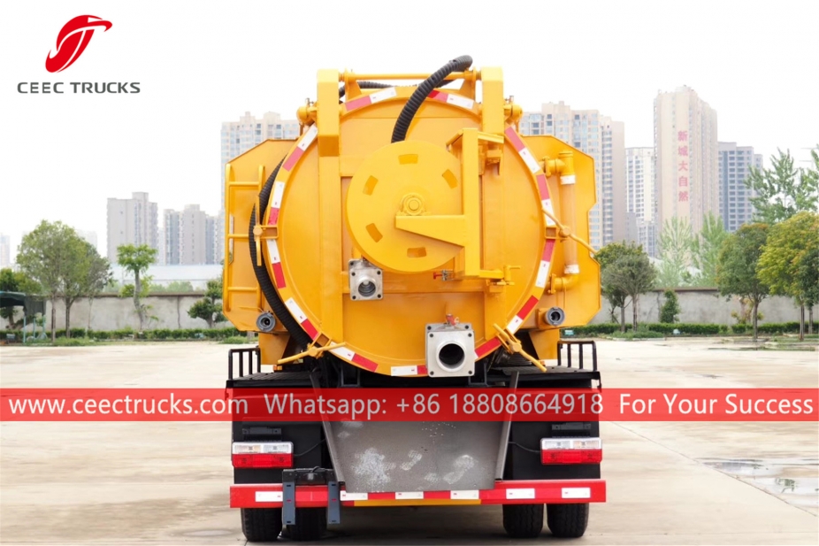 Dongfeng 6CBM Combined Jet adn Suction Truck