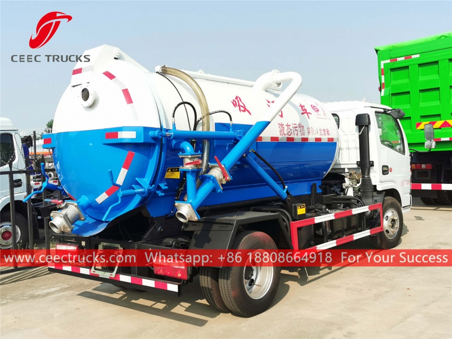 Dongfeng 4,000Litres Vacuum truck