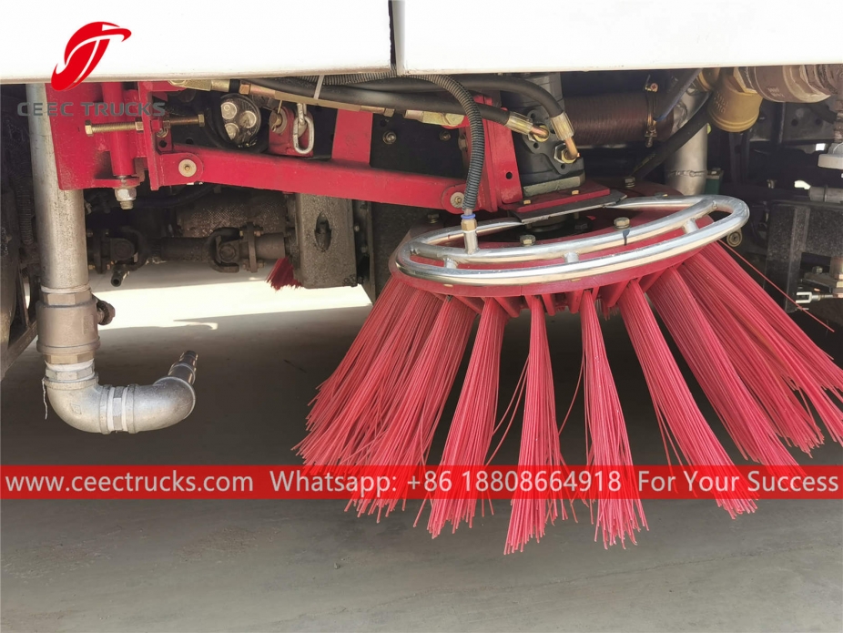 Shacman Road sweeper and washer truck