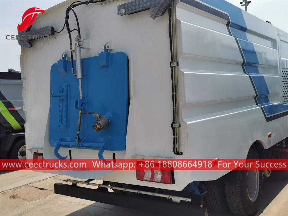 Shacman Road sweeper and washer truck