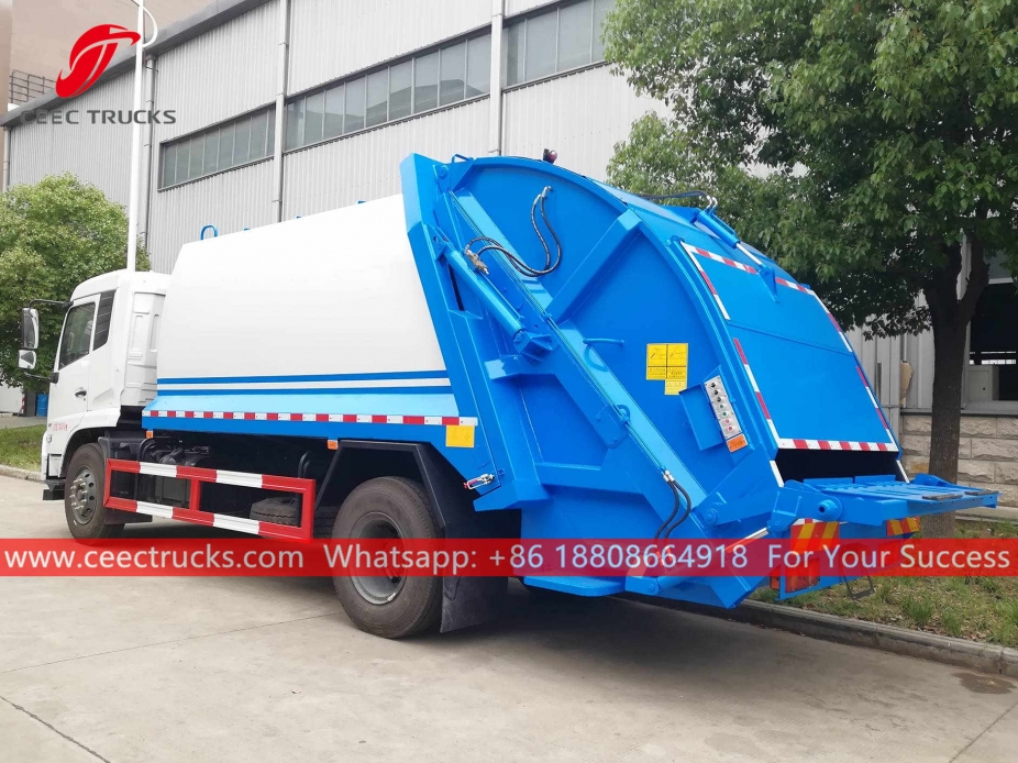 ISUZU 8CBM Back loading garbage truck