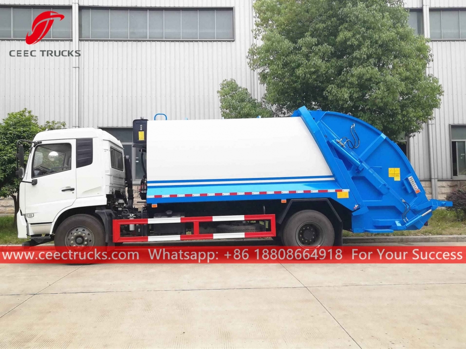 ISUZU 8CBM Back loading garbage truck