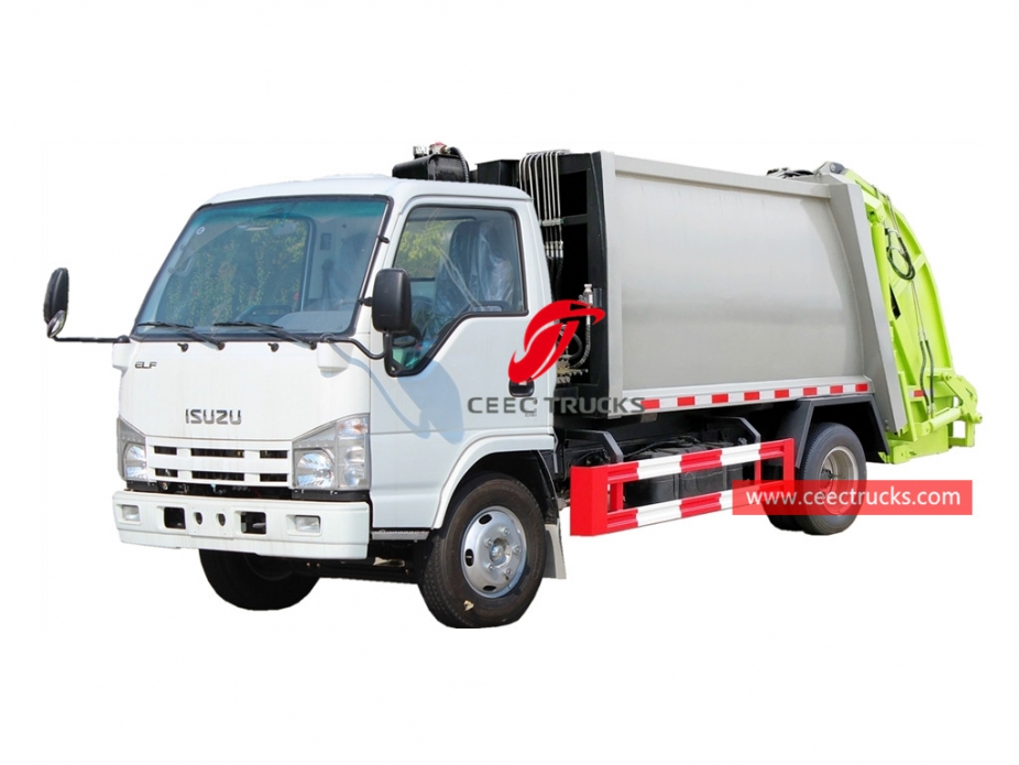 Brand new ISUZU 4CBM Waste compressor truck for sale
