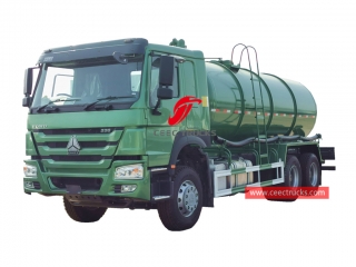HOWO 336HP 20,000liters vacuum tanker truck