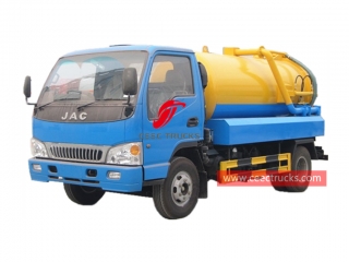 JAC 4×2 vacuum truck