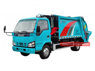 ISUZU 130HP garbage compactor for sale