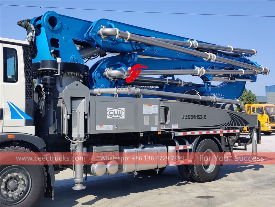 38m Cement Pump Truck HOWO