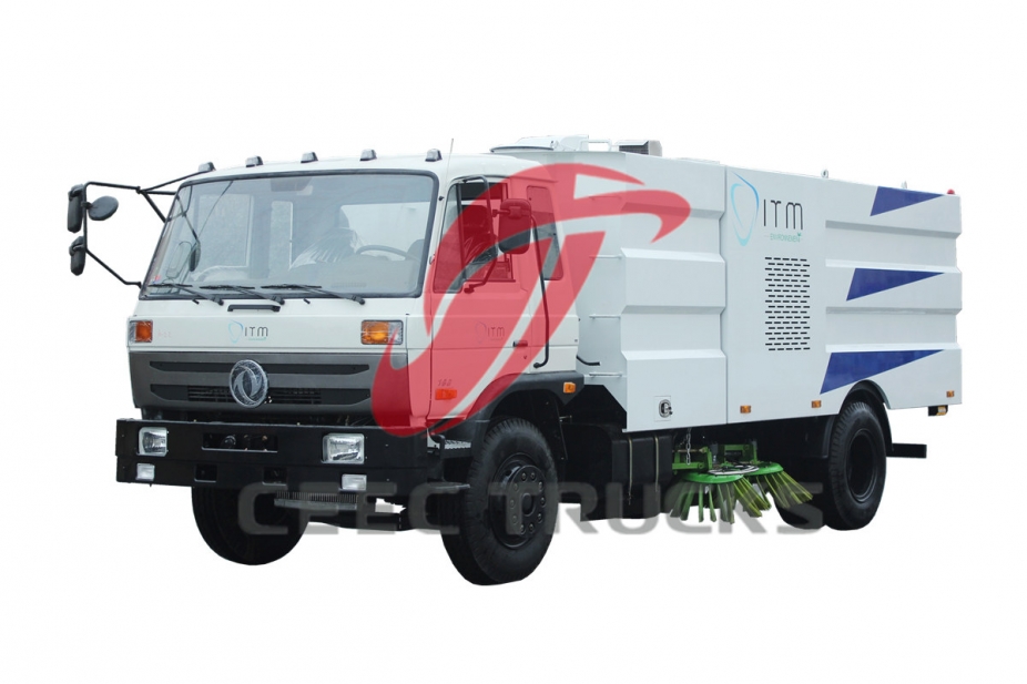 Dongfeng 12 CBM street sweeper truck for export