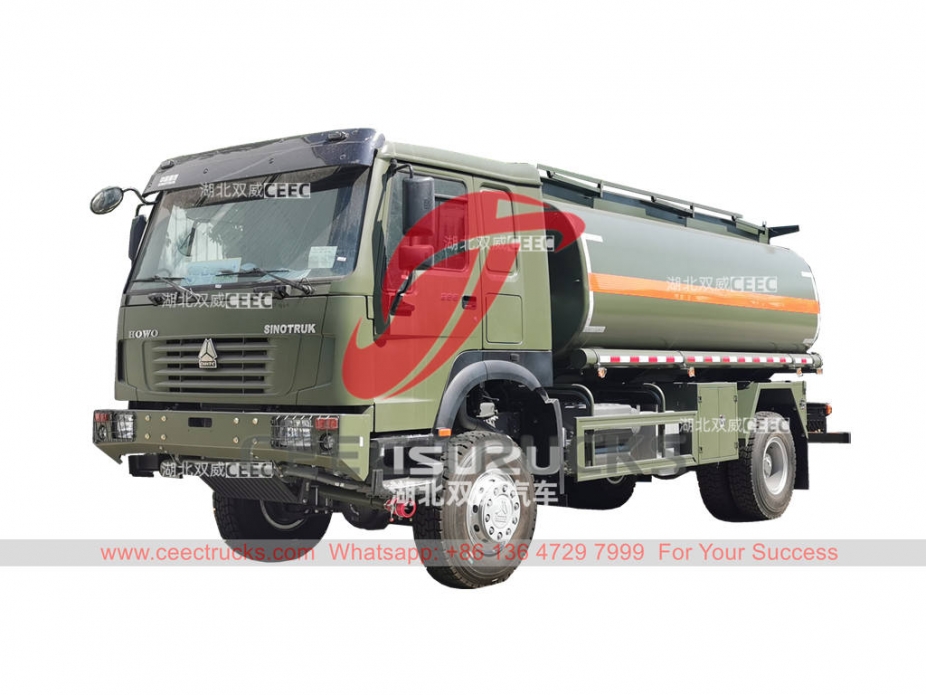 HOWO 4×4 off-road refueling truck at best price
