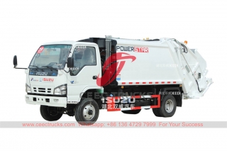Brand new ISUZU 600P 4×4 off-road garbage compactor at best price