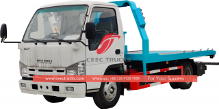 ISUZU 100P breakdown wrecker truck - CEEC