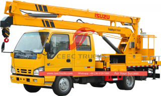 ISUZU 18 meters aerial platform truck-CEEC TRUCKS