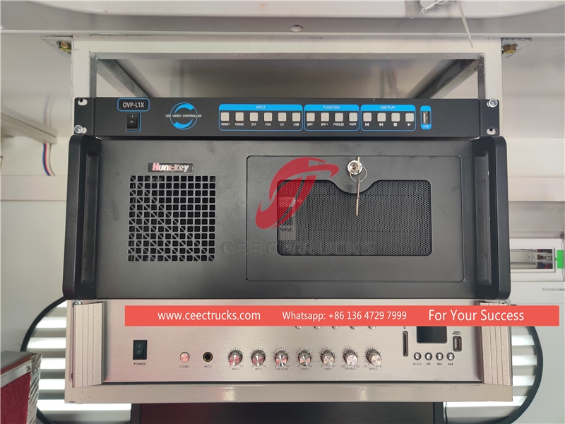 ISUZU 100P 4*2 drive Mobile Stage Truck