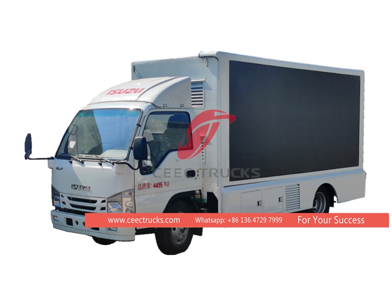 ISUZU 100P 4*2 drive Mobile Stage Truck