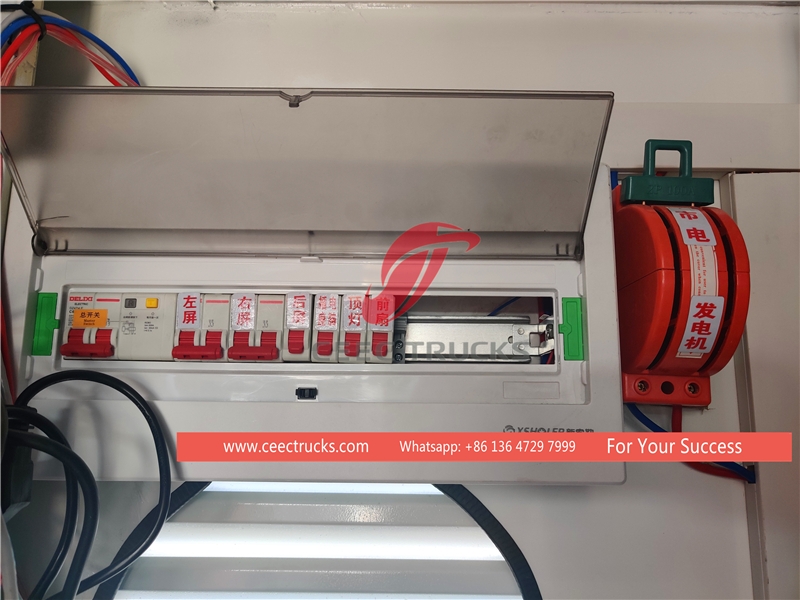 ISUZU 100P 4*2 drive Mobile Stage Truck