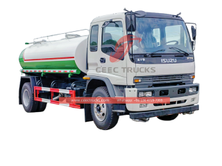 ISUZU FTR 12,000L Water tanker truck to Vietnam-CEEC TRUCKS